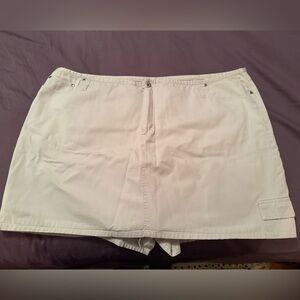 Venezia Khaki Cream Skort Pius Size 26